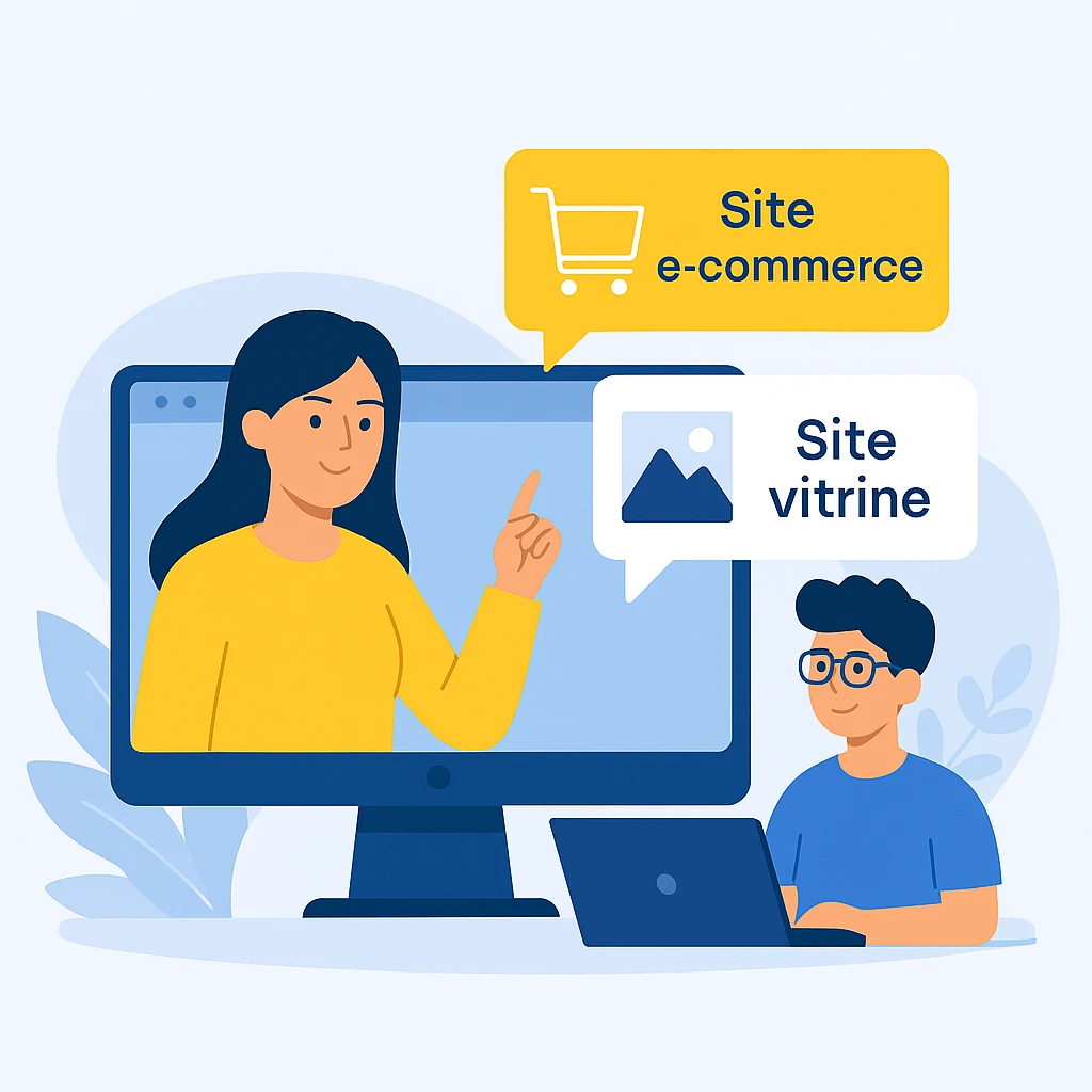 site vitrine ou site e-commerce Marseille
