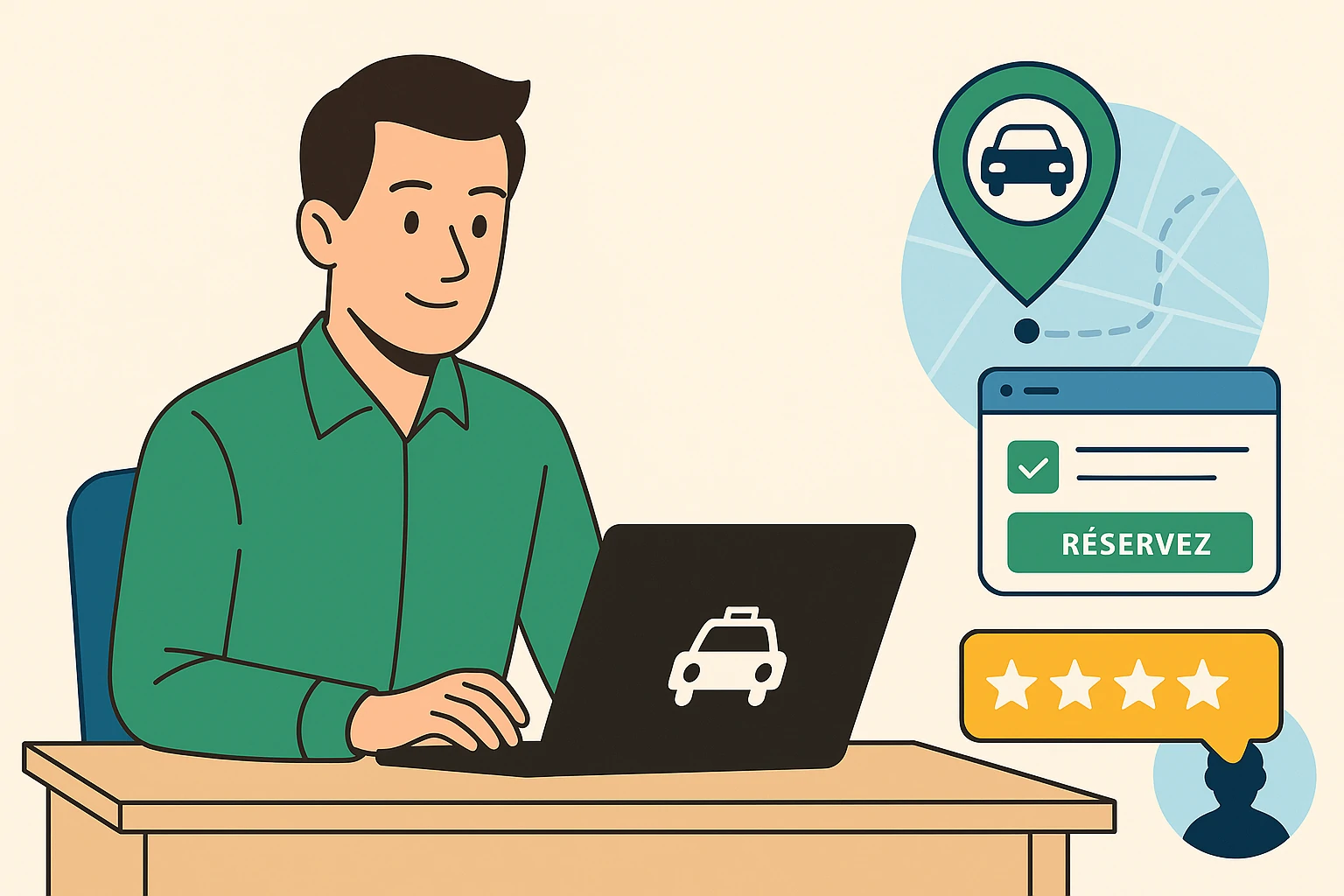 Taxi VTC site internet