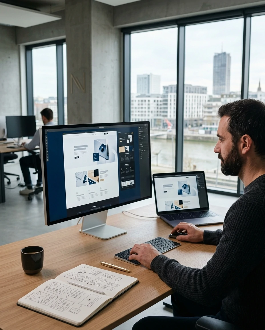 Création de site internet à Nantes en Loire-Atlantique par l'agence CreawebMax